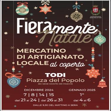 carte de jeu Fieramente Natale 2024 - Todi